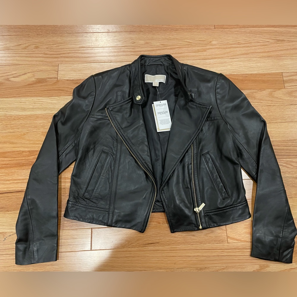New with tags lethar jacket
